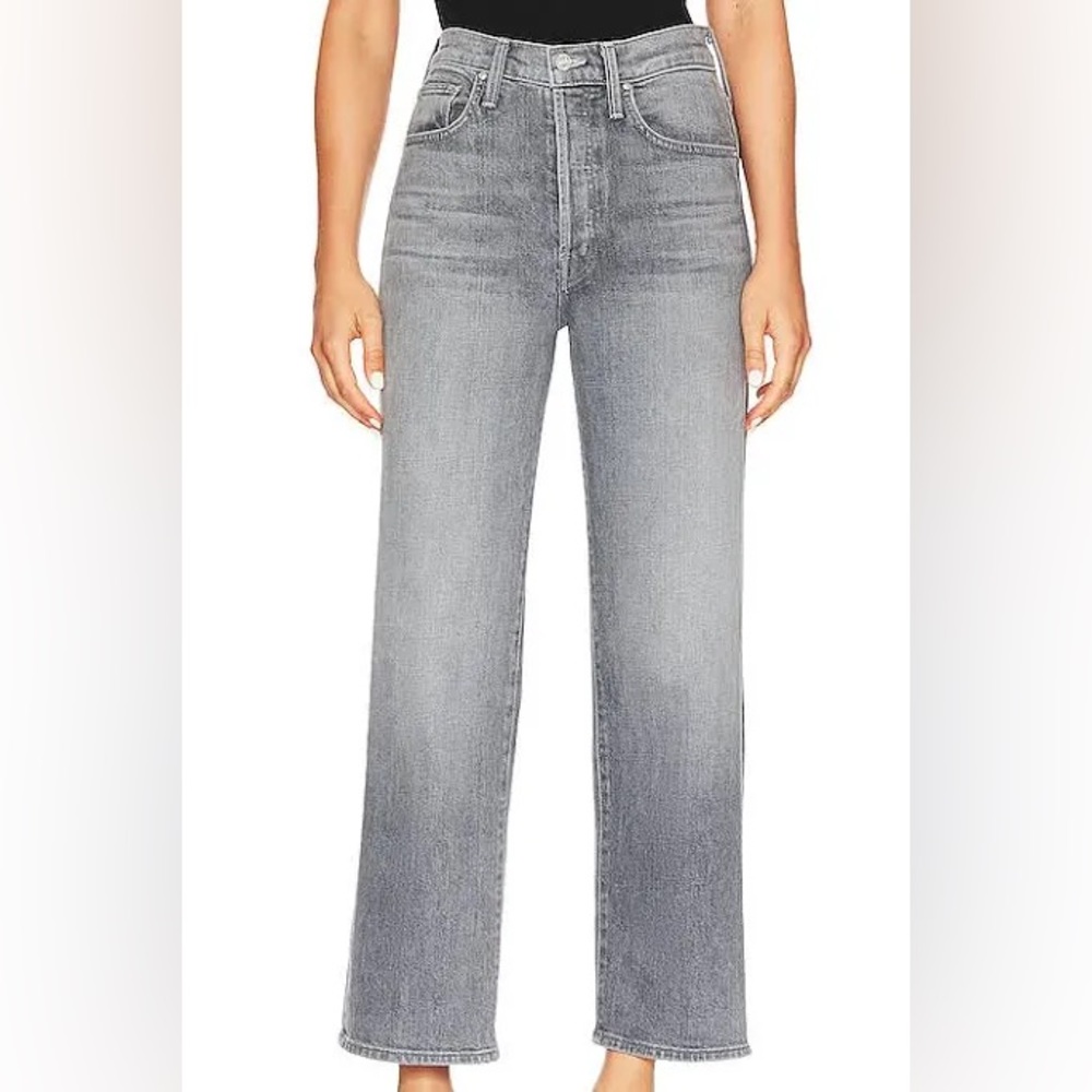 MOTHER The Rambler ankle jean gray Sz 28